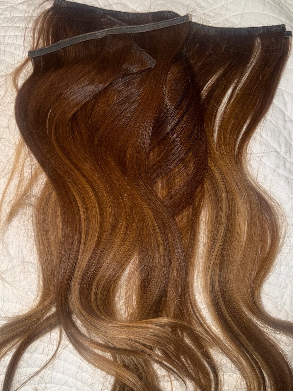 Premium Brown Clip-In Hair Extensions - Natural Brown Shade
